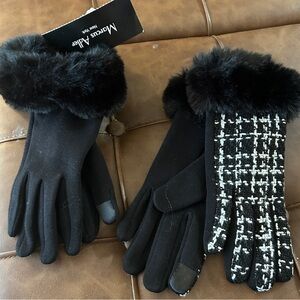 Black Women's Gloves